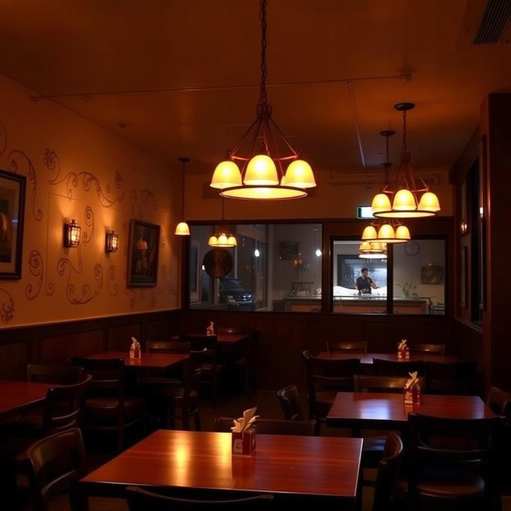 Wnętrze restauracji